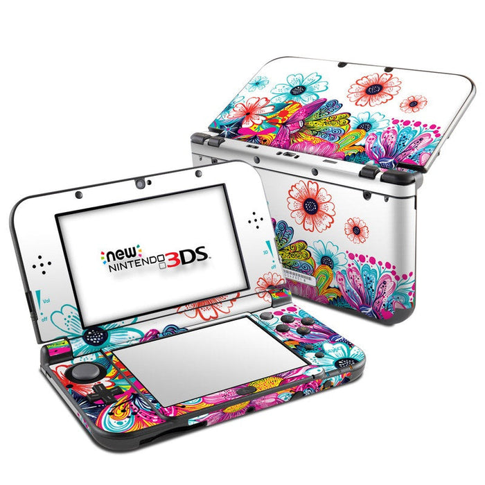 Intense Flowers - Nintendo New 3DS XL Skin - eZthings USA WE SORT ALL THE CRAZIEST GADGETS, GIZMOS, TOYS & TECHNOLOGY, SO YOU DON'T HAVE TO.
