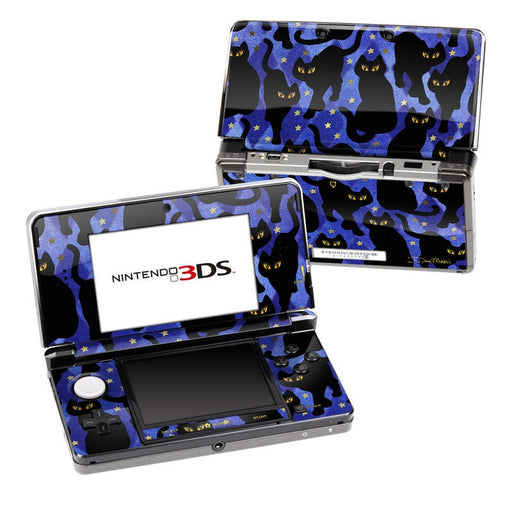 Cat Silhouettes - Nintendo 3DS Skin - eZthings USA WE SORT ALL THE CRAZIEST GADGETS, GIZMOS, TOYS & TECHNOLOGY, SO YOU DON'T HAVE TO.