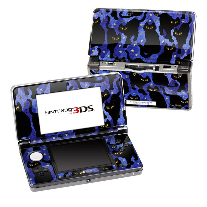 Cat Silhouettes - Nintendo 3DS Skin - eZthings USA WE SORT ALL THE CRAZIEST GADGETS, GIZMOS, TOYS & TECHNOLOGY, SO YOU DON'T HAVE TO.
