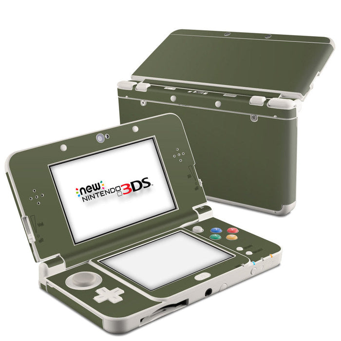 Solid State Olive Drab - Nintendo 3DS 2015 Skin - eZthings USA WE SORT ALL THE CRAZIEST GADGETS, GIZMOS, TOYS & TECHNOLOGY, SO YOU DON'T HAVE TO.