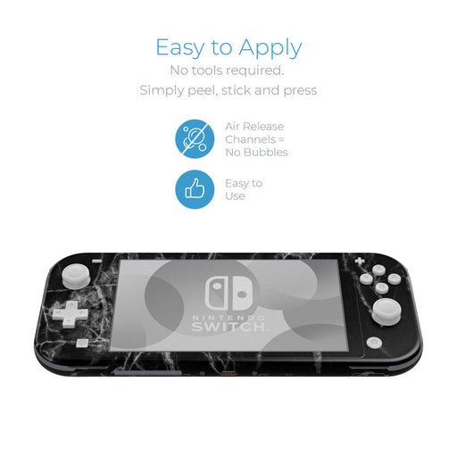 Black Marble - Nintendo Switch Lite Skin - eZthings USA WE SORT ALL THE CRAZIEST GADGETS, GIZMOS, TOYS & TECHNOLOGY, SO YOU DON'T HAVE TO.