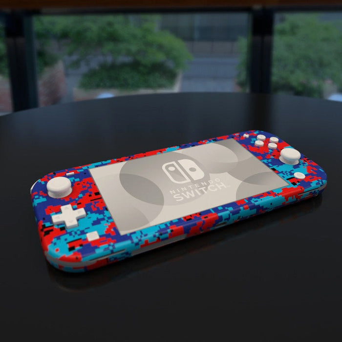 Digital Patriot Camo - Nintendo Switch Lite Skin - eZthings USA WE SORT ALL THE CRAZIEST GADGETS, GIZMOS, TOYS & TECHNOLOGY, SO YOU DON'T HAVE TO.