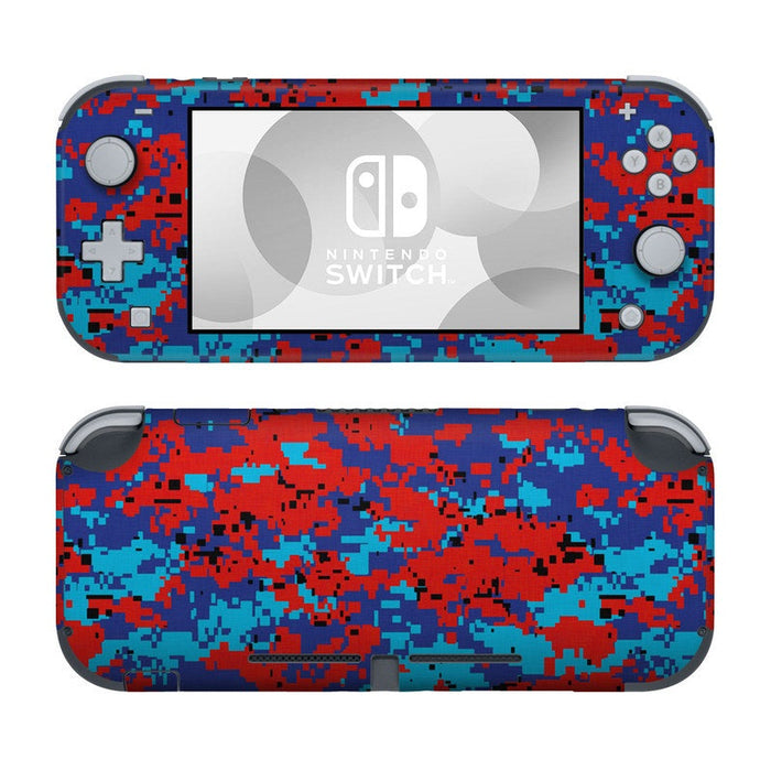 Digital Patriot Camo - Nintendo Switch Lite Skin - eZthings USA WE SORT ALL THE CRAZIEST GADGETS, GIZMOS, TOYS & TECHNOLOGY, SO YOU DON'T HAVE TO.