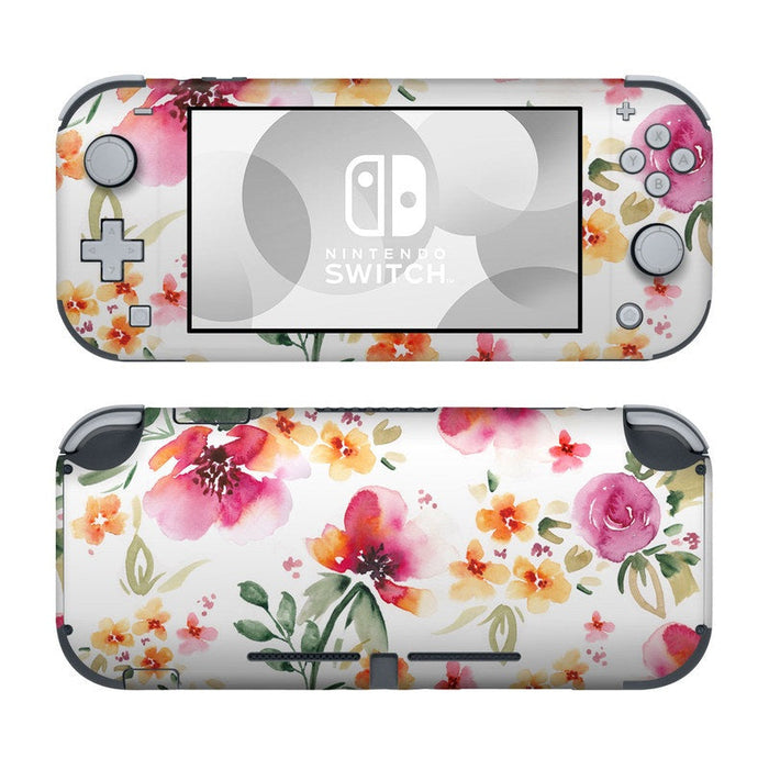 Fresh Flowers - Nintendo Switch Lite Skin