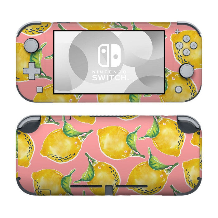 Lemon - Nintendo Switch Lite Skin - eZthings USA WE SORT ALL THE CRAZIEST GADGETS, GIZMOS, TOYS & TECHNOLOGY, SO YOU DON'T HAVE TO.