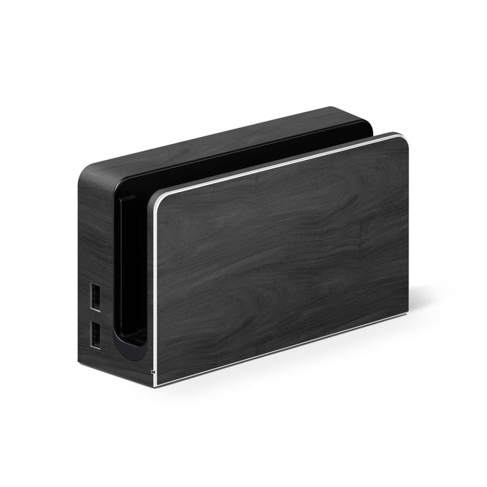 Black Woodgrain - Nintendo Switch Skin