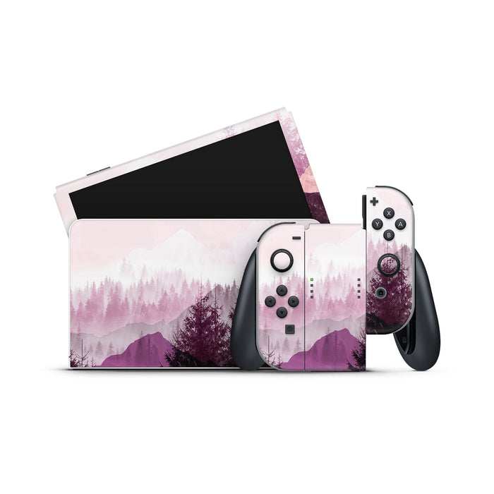 Purple Horizon - Nintendo Switch Skin