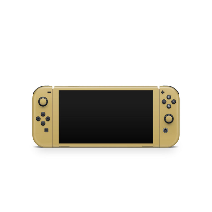 Solid State Mustard - Nintendo Switch Skin
