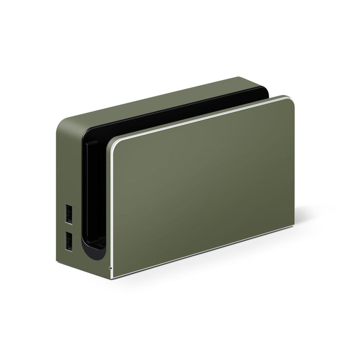 Solid State Olive Drab - Nintendo Switch Skin