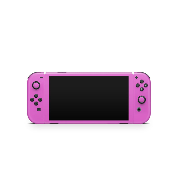 Solid State Vibrant Pink - Nintendo Switch Skin