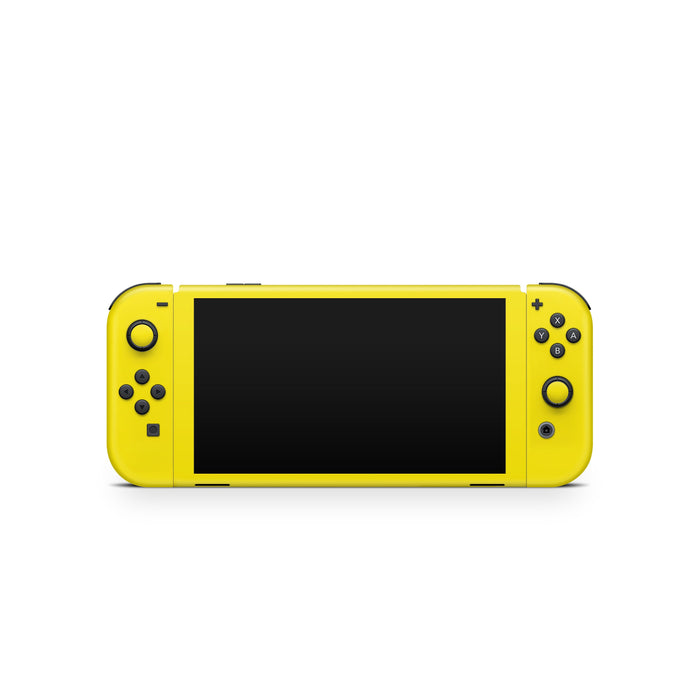 Solid State Yellow - Nintendo Switch Skin