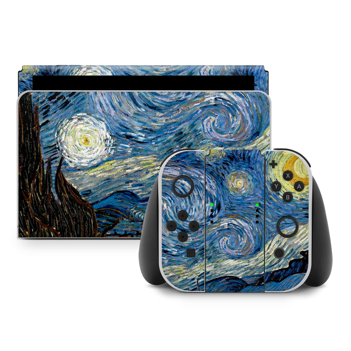 Starry Night - Nintendo Switch Skin - eZthings USA WE SORT ALL THE CRAZIEST GADGETS, GIZMOS, TOYS & TECHNOLOGY, SO YOU DON'T HAVE TO.