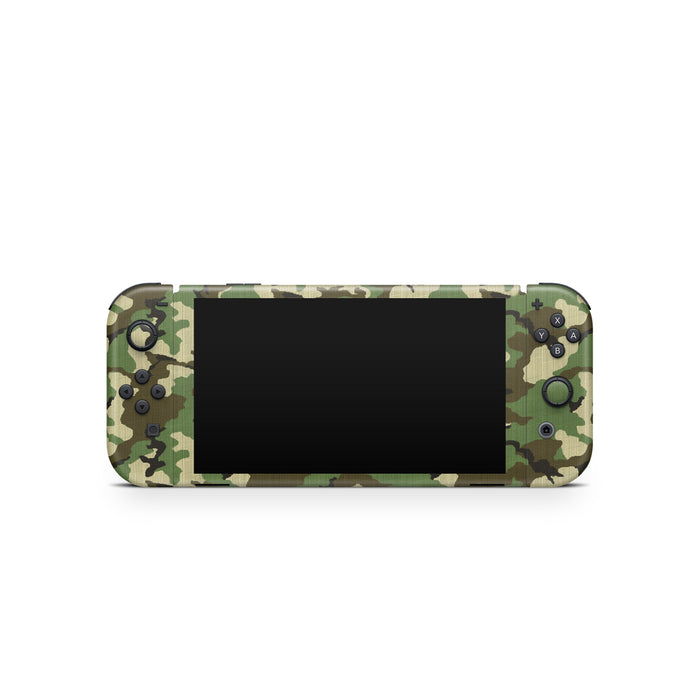 Woodland Camo - Nintendo Switch Skin