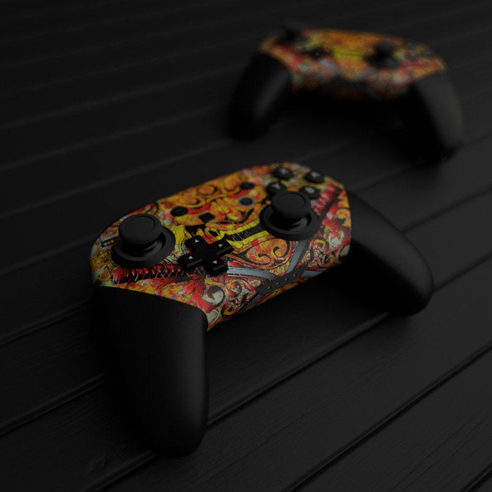 Asian Crest - Nintendo Switch Pro Controller Skin