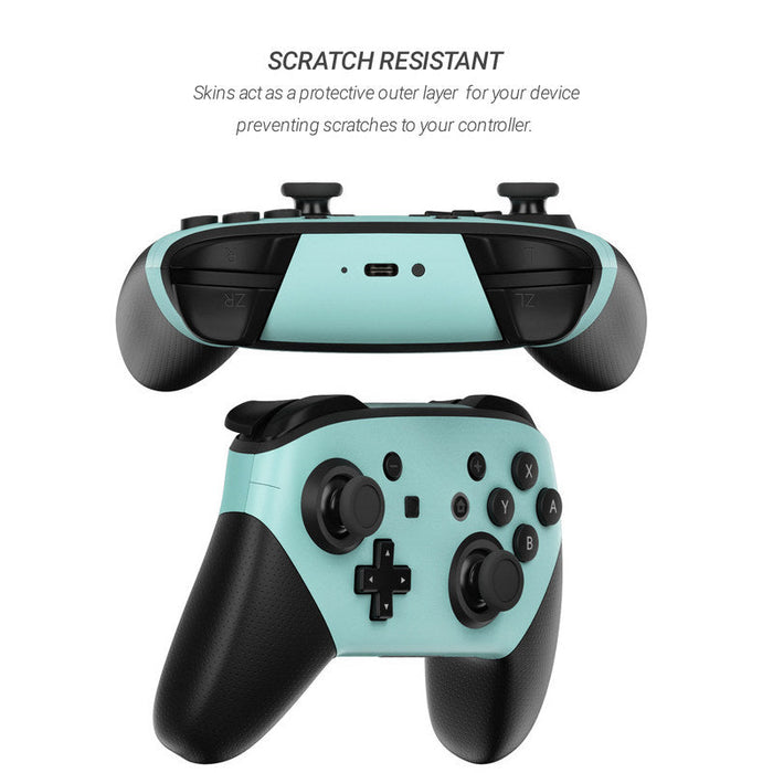 Solid State Mint - Nintendo Switch Pro Controller Skin - eZthings USA WE SORT ALL THE CRAZIEST GADGETS, GIZMOS, TOYS & TECHNOLOGY, SO YOU DON'T HAVE TO.