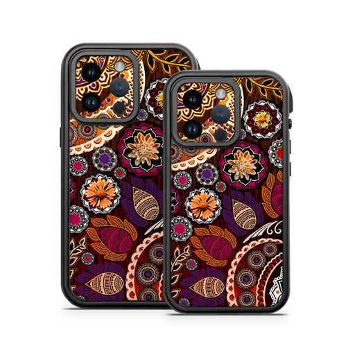 Autumn Mehndi - Otterbox Fre iPhone 14 Case Skin - eZthings USA WE SORT ALL THE CRAZIEST GADGETS, GIZMOS, TOYS & TECHNOLOGY, SO YOU DON'T HAVE TO.