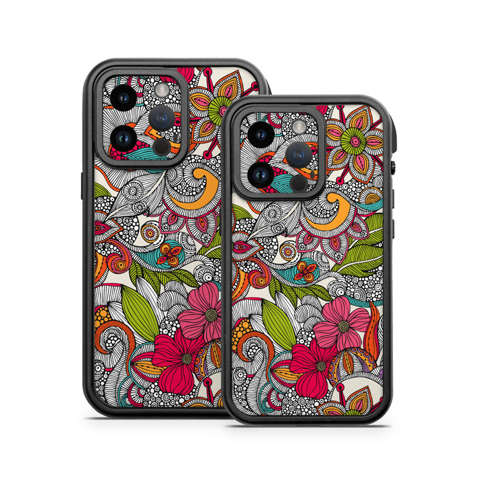 Doodles Color - Otterbox Fre iPhone 14 Case Skin