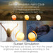 Wake Up Sunrise Simulation Alarm Clock - eZthings USA WE SORT ALL THE CRAZIEST GADGETS, GIZMOS, TOYS & TECHNOLOGY, SO YOU DON'T HAVE TO.