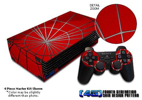 Webslinger - Sony PS2 Skin - eZthings USA WE SORT ALL THE CRAZIEST GADGETS, GIZMOS, TOYS & TECHNOLOGY, SO YOU DON'T HAVE TO.