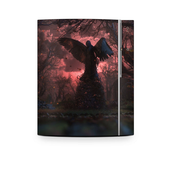 Black Angel - Sony PS3 Skin - eZthings USA WE SORT ALL THE CRAZIEST GADGETS, GIZMOS, TOYS & TECHNOLOGY, SO YOU DON'T HAVE TO.