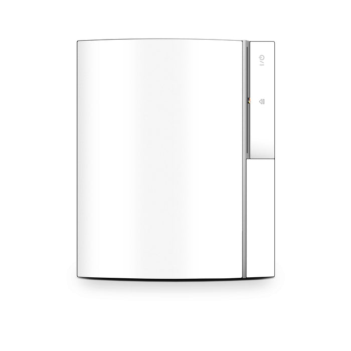 Solid State White - Sony PS3 Skin
