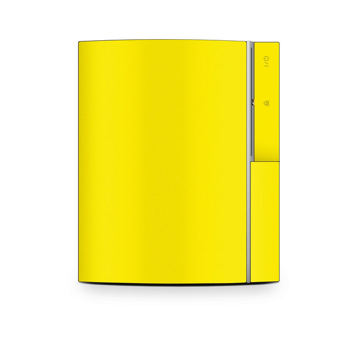Solid State Yellow - Sony PS3 Skin