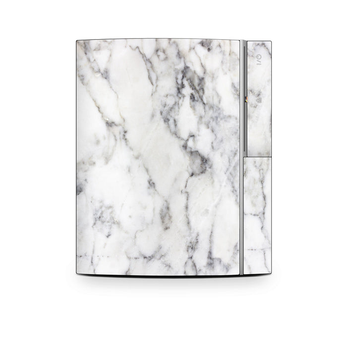 White Marble - Sony PS3 Skin - eZthings USA WE SORT ALL THE CRAZIEST GADGETS, GIZMOS, TOYS & TECHNOLOGY, SO YOU DON'T HAVE TO.