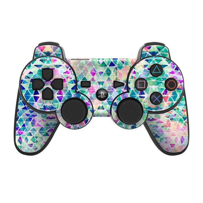 Pastel Triangle - Sony PS3 Controller Skin