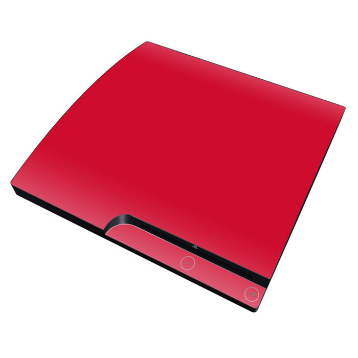 Solid State Red - Sony PS3 Slim Skin - eZthings USA WE SORT ALL THE CRAZIEST GADGETS, GIZMOS, TOYS & TECHNOLOGY, SO YOU DON'T HAVE TO.