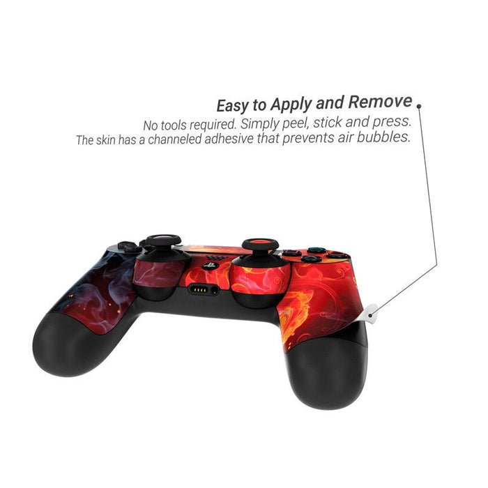 Flower Of Fire - Sony PS4 Controller Skin - eZthings USA WE SORT ALL THE CRAZIEST GADGETS, GIZMOS, TOYS & TECHNOLOGY, SO YOU DON'T HAVE TO.