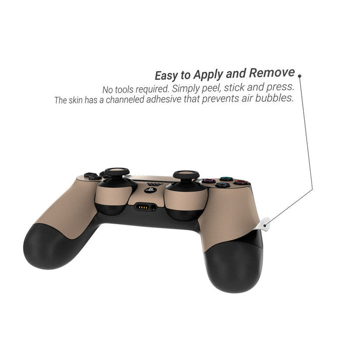 Solid State Flat Dark Earth - Sony PS4 Controller Skin