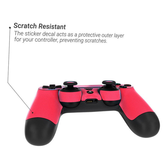 Solid State Red - Sony PS4 Controller Skin