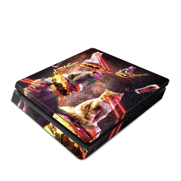Burger Cats - Sony PS4 Slim Skin