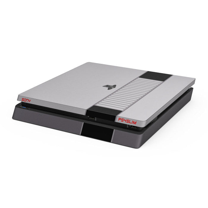 Retro Horizontal - Sony PS4 Slim Skin - eZthings USA WE SORT ALL THE CRAZIEST GADGETS, GIZMOS, TOYS & TECHNOLOGY, SO YOU DON'T HAVE TO.
