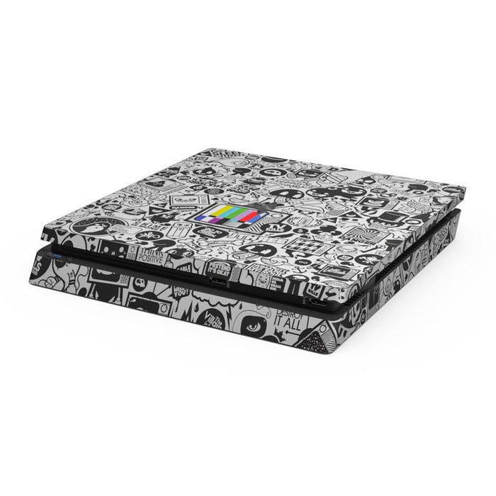 TV Kills Everything - Sony PS4 Slim Skin
