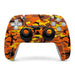 Orange Camo - Sony PS5 Controller Skin - eZthings USA WE SORT ALL THE CRAZIEST GADGETS, GIZMOS, TOYS & TECHNOLOGY, SO YOU DON'T HAVE TO.