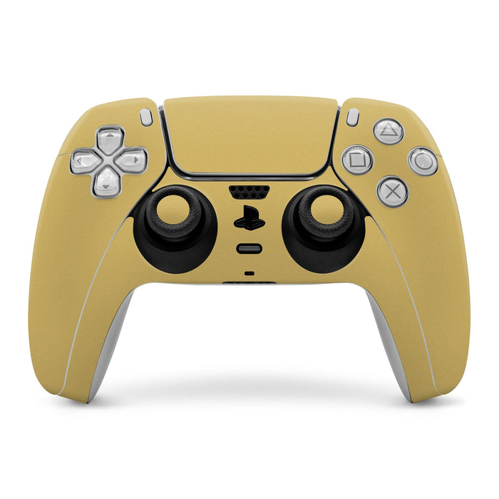 Solid State Mustard - Sony PS5 Controller Skin