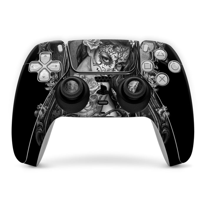 Widow's Weeds - Sony PS5 Controller Skin - eZthings USA WE SORT ALL THE CRAZIEST GADGETS, GIZMOS, TOYS & TECHNOLOGY, SO YOU DON'T HAVE TO.