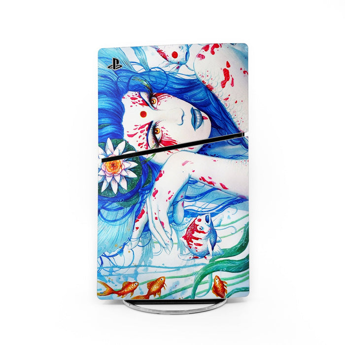 Lady Koi - Sony PS5 Slim Skin