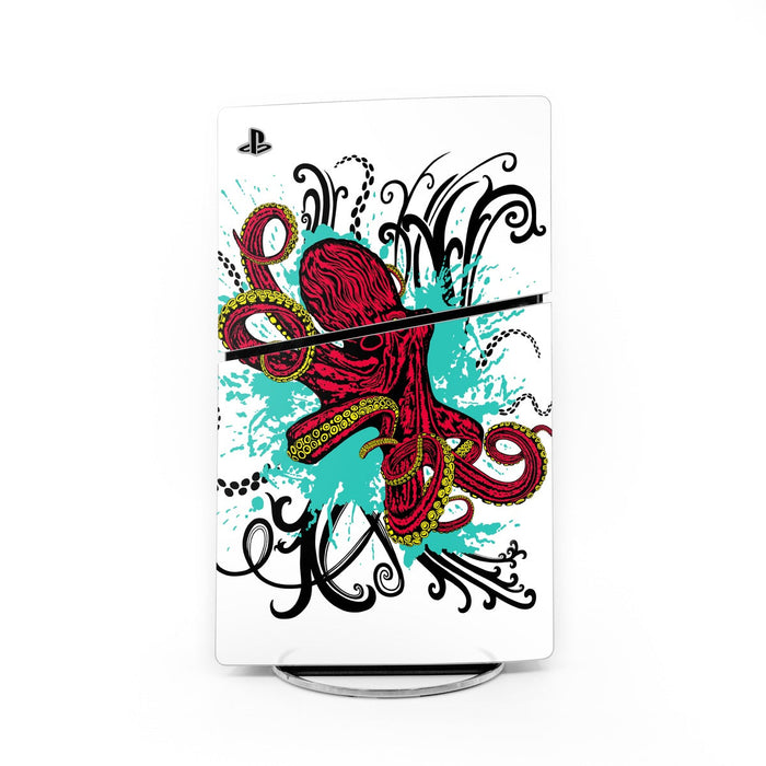 Octopus - Sony PS5 Slim Skin