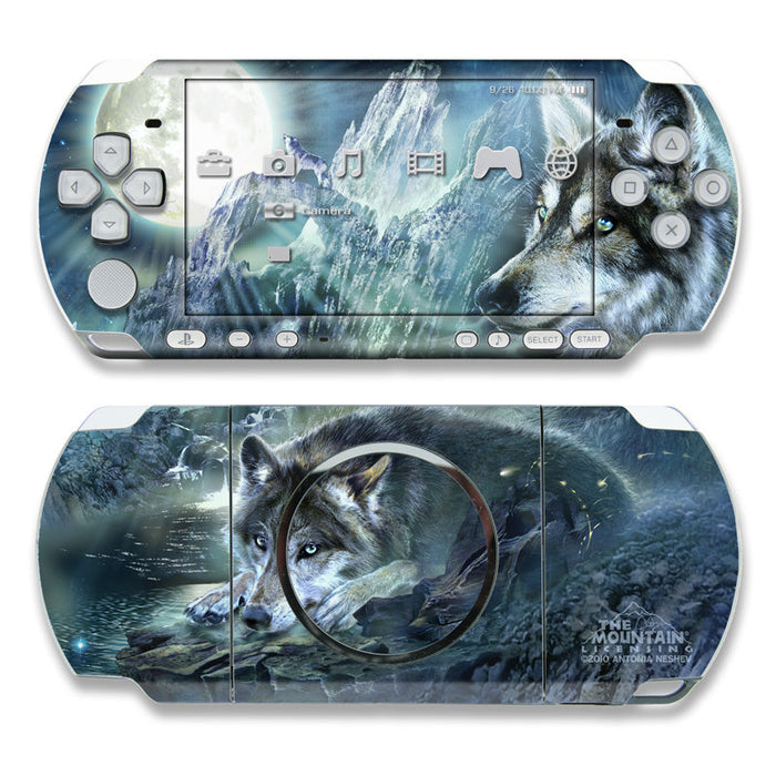 Bark At The Moon - Sony PSP 3000 Skin - eZthings USA WE SORT ALL THE CRAZIEST GADGETS, GIZMOS, TOYS & TECHNOLOGY, SO YOU DON'T HAVE TO.