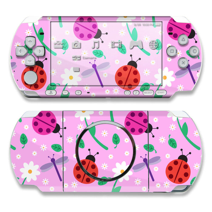 Ladybug Land - Sony PSP 3000 Skin - eZthings USA WE SORT ALL THE CRAZIEST GADGETS, GIZMOS, TOYS & TECHNOLOGY, SO YOU DON'T HAVE TO.