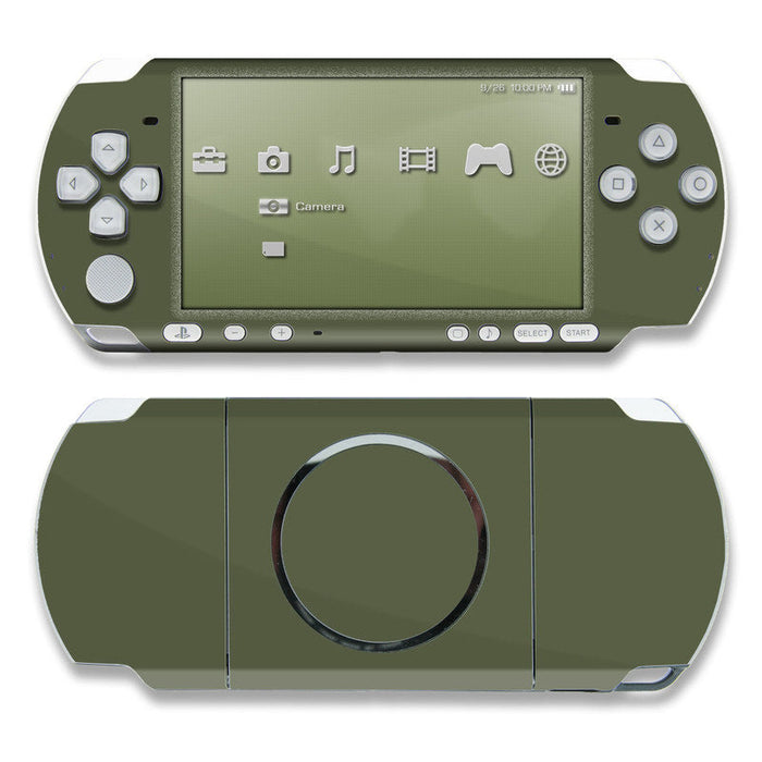 Solid State Olive Drab - Sony PSP 3000 Skin