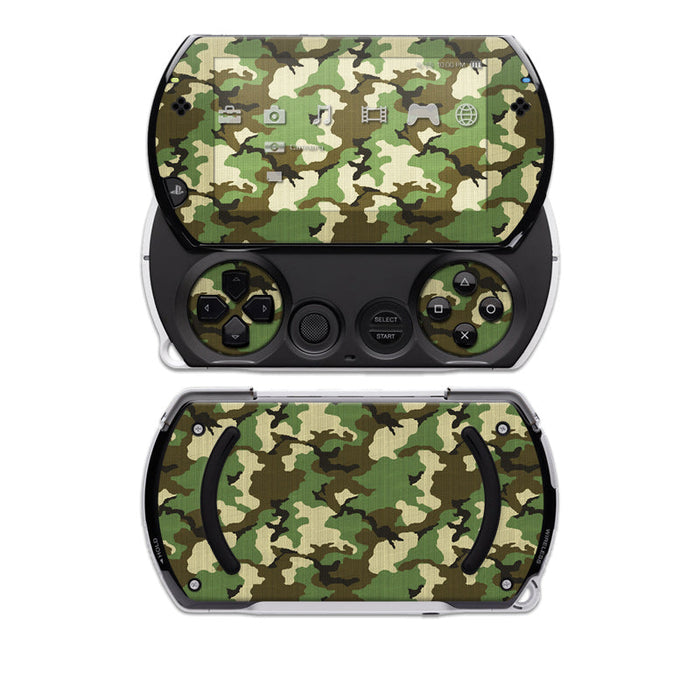 Woodland Camo - Sony PSP Go Skin
