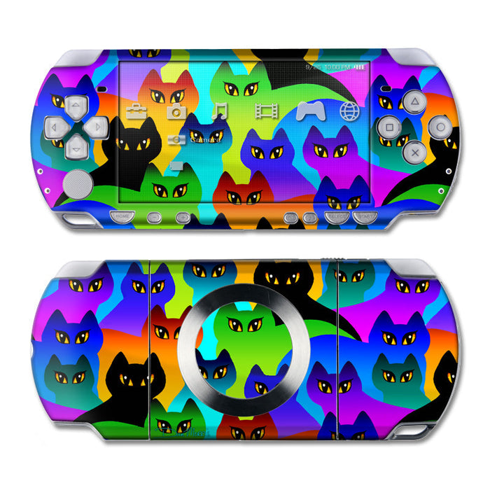 Rainbow Cats - Sony PSP Slim Skin