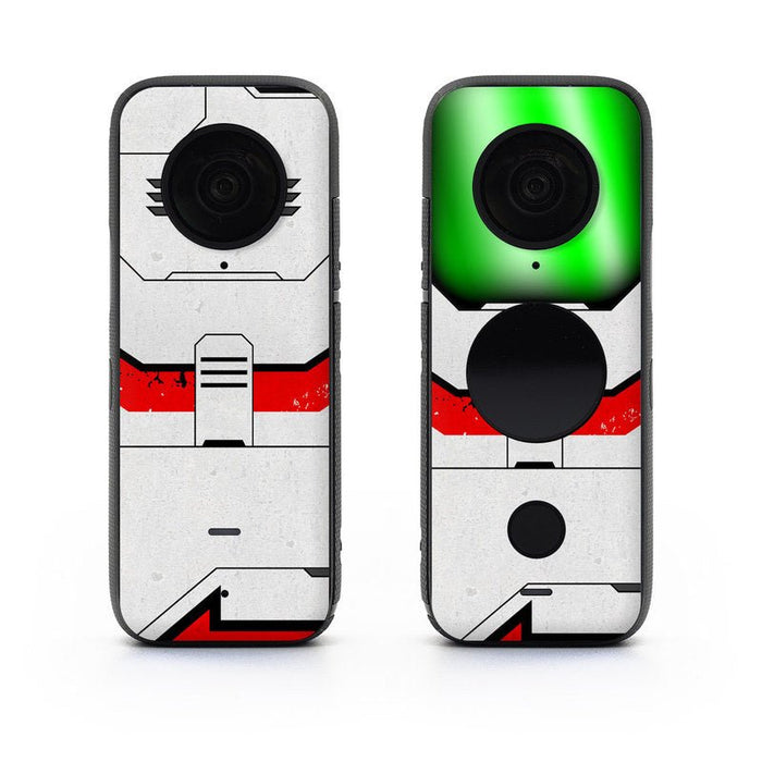 Red Valkyrie - Insta360 One X2 Skin - eZthings USA WE SORT ALL THE CRAZIEST GADGETS, GIZMOS, TOYS & TECHNOLOGY, SO YOU DON'T HAVE TO.