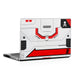 Red Valkyrie - Laptop Lid Skin - eZthings USA WE SORT ALL THE CRAZIEST GADGETS, GIZMOS, TOYS & TECHNOLOGY, SO YOU DON'T HAVE TO.