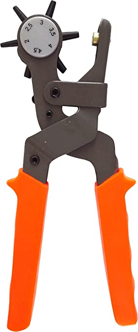 Professional Leather-Craft Punching Tool Revolving Punch Pliers Belt Leather Hole Puncher - eZthings USA WE SORT ALL THE CRAZIEST GADGETS, GIZMOS, TOYS & TECHNOLOGY, SO YOU DON'T HAVE TO.