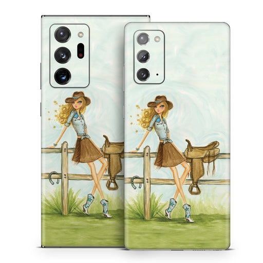 Cowgirl Glam - Samsung Galaxy Note 20 Skin - eZthings USA WE SORT ALL THE CRAZIEST GADGETS, GIZMOS, TOYS & TECHNOLOGY, SO YOU DON'T HAVE TO.