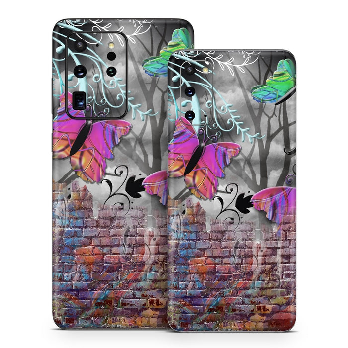 Butterfly Wall - Samsung Galaxy S20 Skin